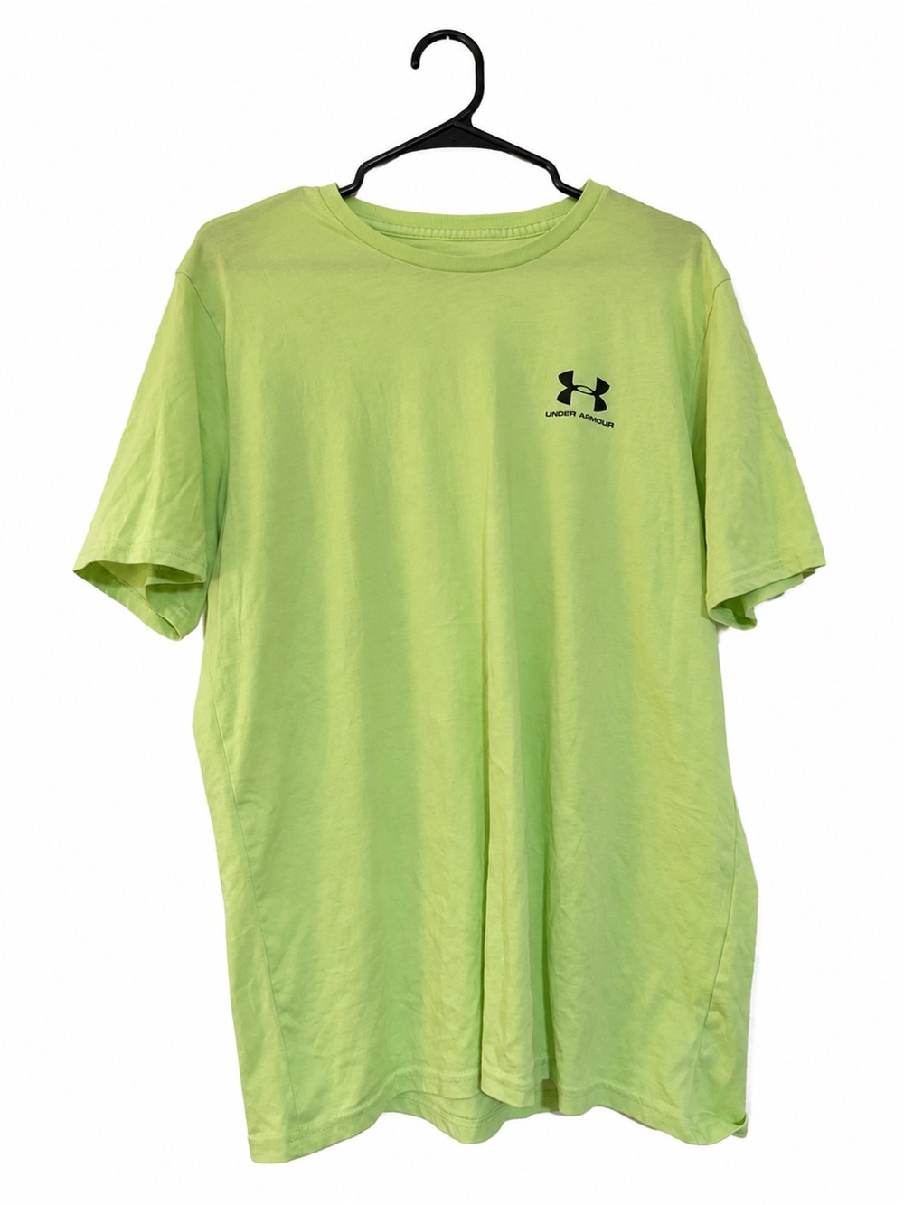 Under Armour Men's Short Sleeve Tee in Neon Green
